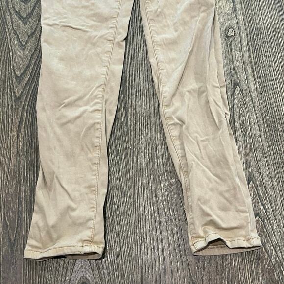 American Eagle Womens High-Rise Jegging Jeans Next Level Stretch Tan Size 4 - Picture 3 of 12